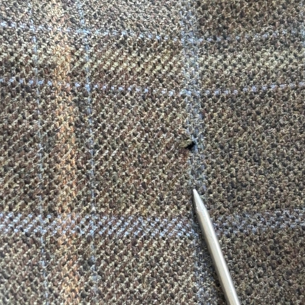 Canali Blazer 42S Brown Plaid Aldo's Super 120s Wool Italy Professional Academic - Picture 14 of 15